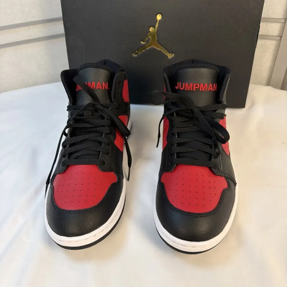 New! Nike Jordan Access High Top Black Red White Shoes Men’s - Size 12 With Box